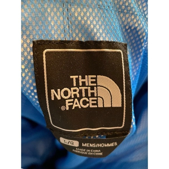 The North Face AR9T Full Zip Blue Nylon Shell Mesh Liner Jacket Men's Large - Picture 11 of 12